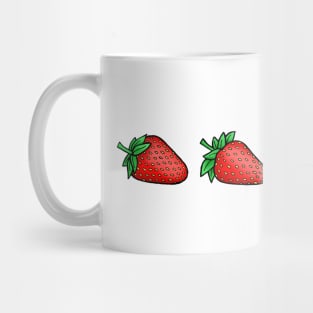 Cute Little Turtle Strawberry Mug